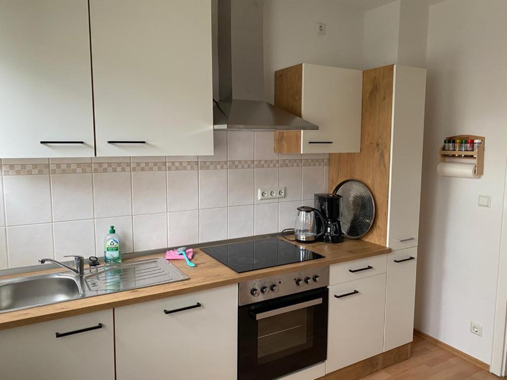 Familienfreundliche Ferienwohnung Maria Дудерштадт Екстер'єр фото