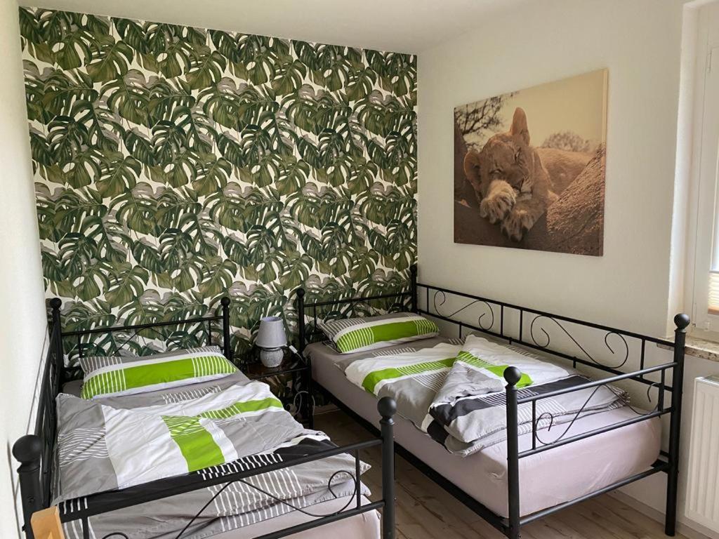 Familienfreundliche Ferienwohnung Maria Дудерштадт Екстер'єр фото